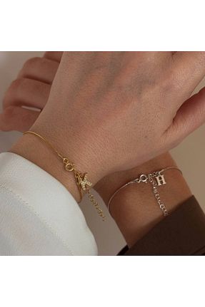 دستبند نقره سفید زنانه 925 عیار beonejewelry - کد 938098517