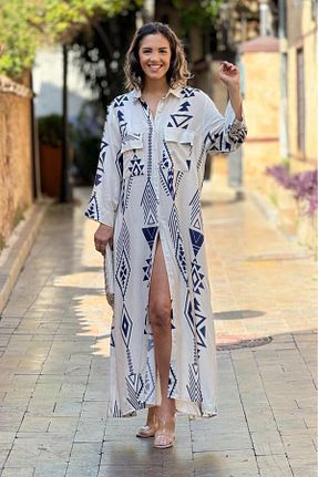 لباس بژ زنانه بافتنی Nevin Kaya Moda - کد 814634001