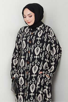 تونیک حجاب مشکی زنانه ویسکون Bestenur - کد 937826929
