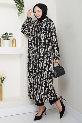 تونیک حجاب مشکی زنانه ویسکون Bestenur - کد 937826929