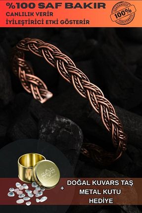 دستبند استیل (فولاد) زرشکی زنانه مس OSMANLI GÜMÜŞ - کد 893787958