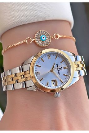 ست ساعت مچی زنانه استل (فولاد) Daniel Klein - کد 927450089