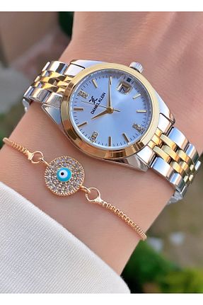 ست ساعت مچی زنانه استل (فولاد) Daniel Klein - کد 927450089