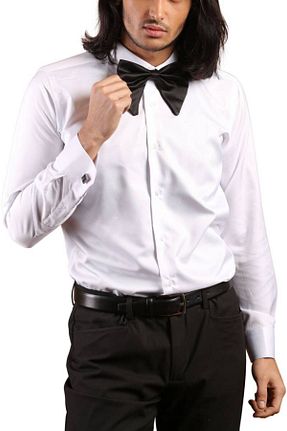 پیراهن سفید مردانه اسلیم فیت Dicotto - کد 766858995