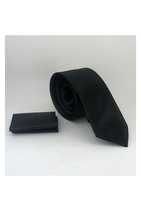 کراوات مشکی مردانه میکروفیبر Gaffy - کد 6701315