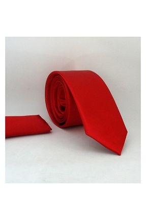 کراوات قرمز مردانه میکروفیبر Gaffy - کد 6701035