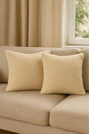 روکش بالش رنگی مخملی Miabella Home - کد 937852619