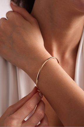 دستبند طلا طلائی زنانه 14 عیار Gianfranco - کد 837127436