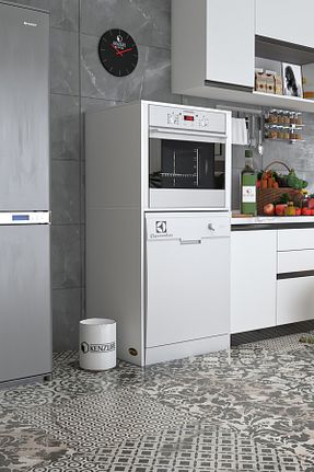 کابینت چند منظوره سفید Suntalam Kenzlife - کد 938108399
