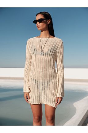 لباس ساحلی نباتی زنانه %100 پنبه mathilda store - کد 937866894