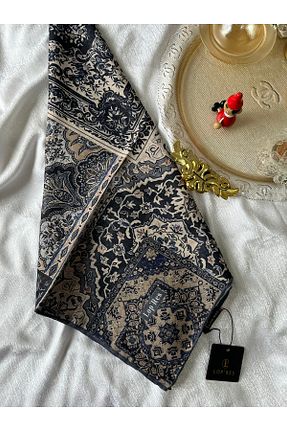 روسری بژ پنبه ای LOPRES - کد 865618885