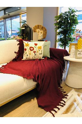کاور مبل زرشکی پنبه LUWİNO HOME - کد 899217393