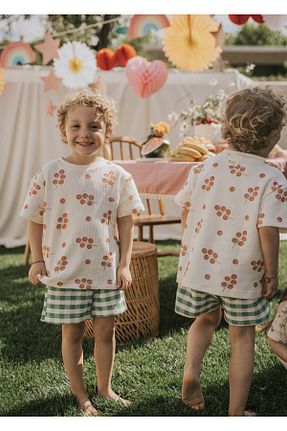 ست نوزادی سفید بچه گانه پنبه ای Kirazkids - کد 938203251