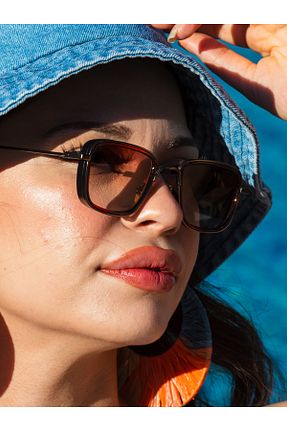 عینک آفتابی قهوه ای زنانه 46 Angel Eyes - کد 922365589
