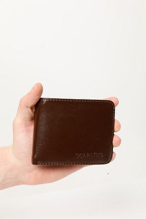 کیف پول قهوه ای مردانه ابعاد کوچک Fjellor - کد 937890460