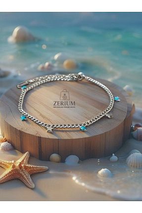 خلخال نقره زنانه ZERİUM - کد 936612324