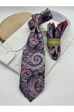 کراوات طوسی مردانه میکروفیبر Gutiero - کد 937905476