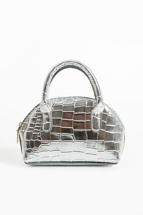 کیف دستی متالیک زنانه چرم مصنوعی NBİBAGS - کد 931899865