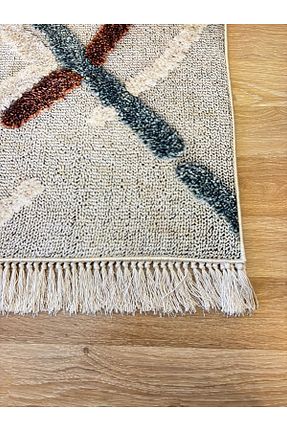 فرش رنگی زیره ضد لغزش Bordo Halı - کد 929441951