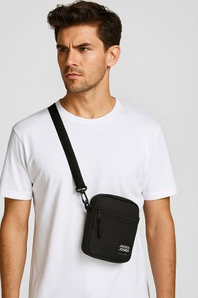 کیف پستچی مشکی مردانه Jack & Jones - کد 775838854