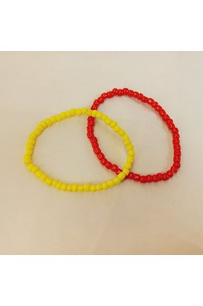 دستبند جواهر رنگی زنانه منجق Crystal Atelier - کد 938143001