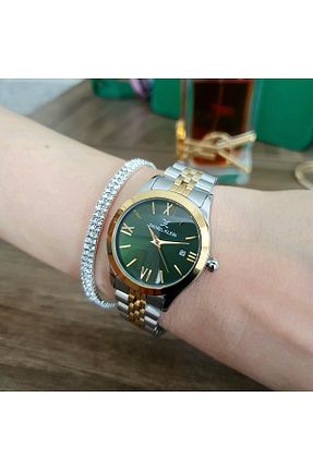 ساعت مچی سبز زنانه 31-35 میلی متر Daniel Klein - کد 935552203