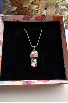 گردنبند استیل ( فولاد ) رنگی زنانه استیل (فولاد) The Simu - کد 937959845