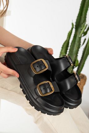 دمپائی مشکی زنانه EVA PLN SHOES - کد 905071946