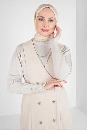 روسری طلائی پلی استر Alvina - کد 792006759