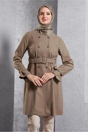 کت حجاب بژ زنانه رگولار Alvina - کد 869145596