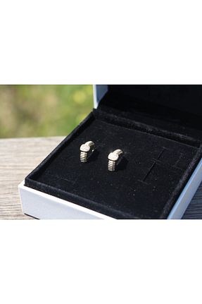 گوشواره استیل (فولاد) زرد زنانه استیل ضد زنگ MODA - کد 929275615