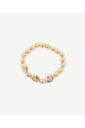 دستبند جواهر طلائی زنانه سنگ Yargıcı - کد 864991463