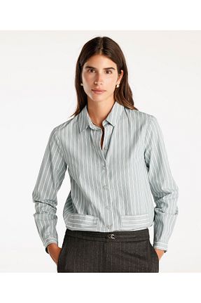 پیراهن سبز زنانه رگولار Yargıcı - کد 855442538