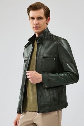 کت خاکی مردانه اسلیم Derimod - کد 392621561
