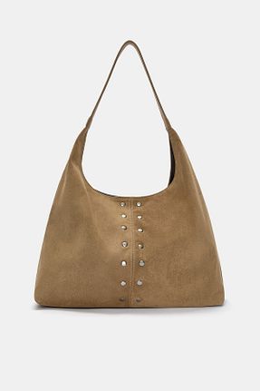 کیف دوشی قهوه ای زنانه پلی استر Pull & Bear - کد 938025923