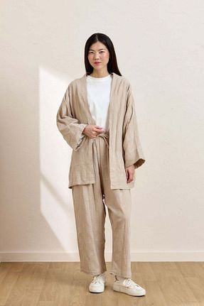 شلوار حجاب بژ زنانه بافتنی ceylan otantik - کد 938028019