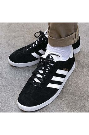 کفش اسنیکر مشکی زنانه بند دار adidas - کد 802064679