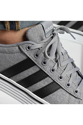کفش اسنیکر طوسی مردانه بند دار adidas - کد 847808045