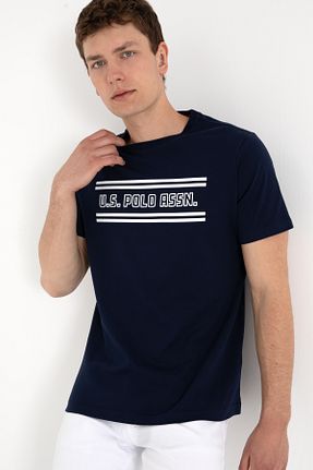 تیشرت سرمه ای مردانه رگولار U.S. Polo Assn. - کد 938077618