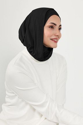 کلاه شنای حجاب مشکی زنانه Aisha