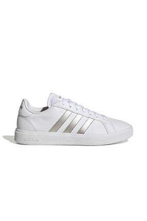 کفش اسنیکر سفید زنانه بند دار adidas - کد 753306320