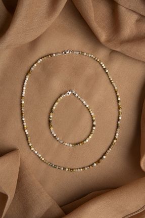 دستبند جواهر رنگی زنانه OSMANLI DEĞERLİ TAŞ - کد 938196795