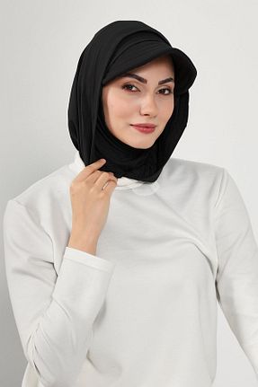 کلاه شنای حجاب مشکی زنانه Aisha