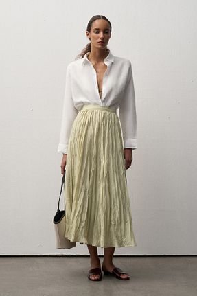 دامن سبز زنانه بافتنی mathilda store - کد 938095240