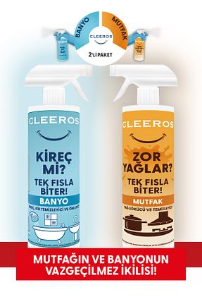 چربی زدا و آهک پاک کن CLEEROS - کد 938014329