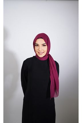 شال زرشکی زنانه NiaNour - کد 938102546