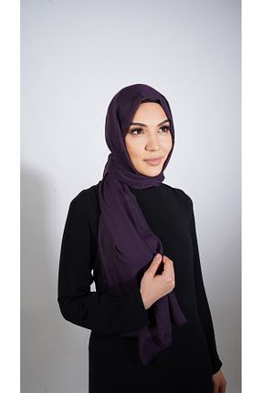 شال بنفش زنانه NiaNour - کد 938102491