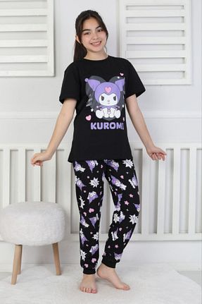 ست لباس راحتی بنفش بچه گانه طرح دار bunny hopp - کد 938214059