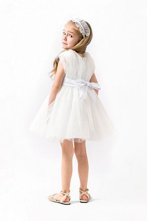 لباس سفید بچه گانه بافتنی Banamio - کد 938221639