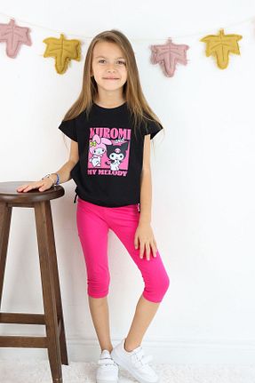 ست بالاتنه و پائین تنه صورتی بچه گانه بافت Çocuksan Baby&Kids Wear - کد 938242397